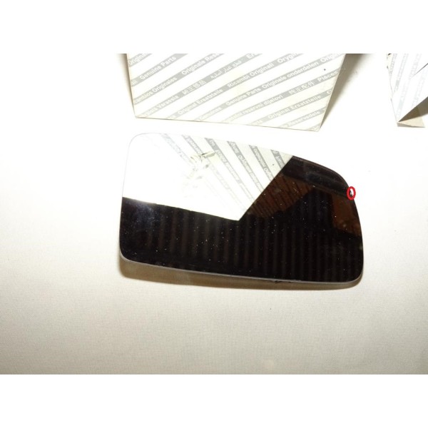 Miroir glace vitre retroviseur avant droit chauffant (micro eclat) 71732873* pour fiat panda 2 II de 2003 à 2009