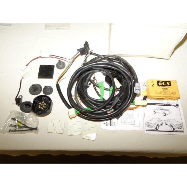 Faisceau attelage attache remorque multiplexé 7 poles MZ313687L pour mitsubishi L200 partir de 2007