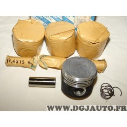 Kit 4 pistons moteur +0.4 avec axe et segmentation 5895631 pour fiat punto 1 tempra tipo ducato lancia dedra delta diesel