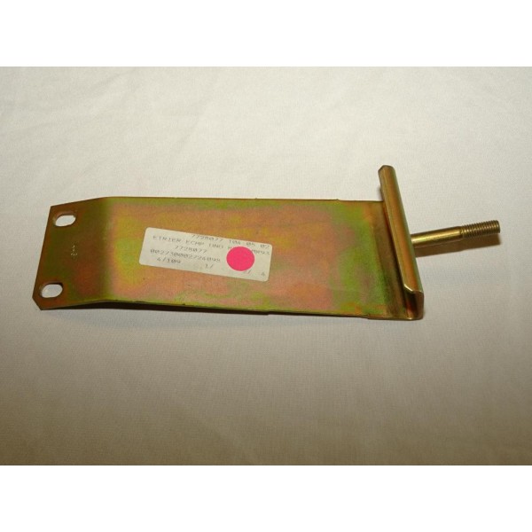 Etrier platine fixation tuyau pipe echappement 7728077 pour fiat uno partir de 1989