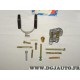 Kit reparation carburateur solex avec flotteur 9938659 pour fiat uno