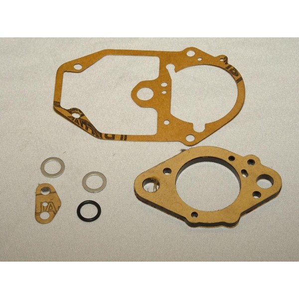 Pochette de joints carburateur incomplete (contenu de la photo manque 2 petits joints noir) 9938666* pour fiat uno 