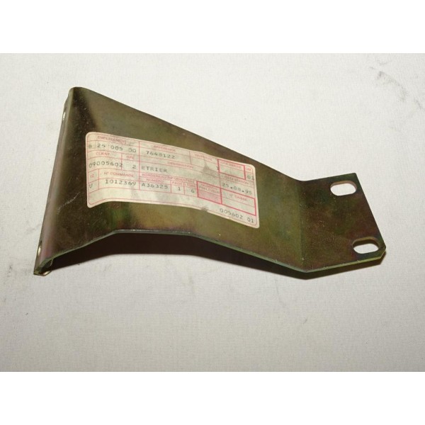 Etrier support fixation tube tuyau echappement 7648122 pour fiat uno 1.0 essence