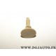 Bouton agrafe fixation moquette revetement sol beige 156033886 pour alfa romeo 156 SW de 2001 à 2005