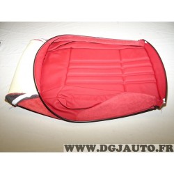 Housse assise de siege avant droit cuir rouge 184628110 pour alfa romeo 147