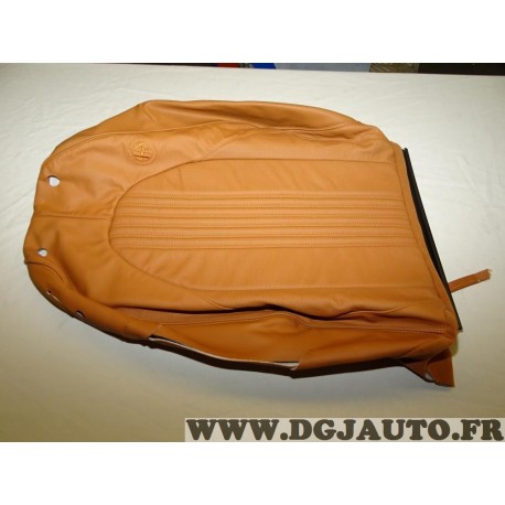 Housse dossier de siege avant droit cuir 71752397 pour alfa romeo mito partir de 2008