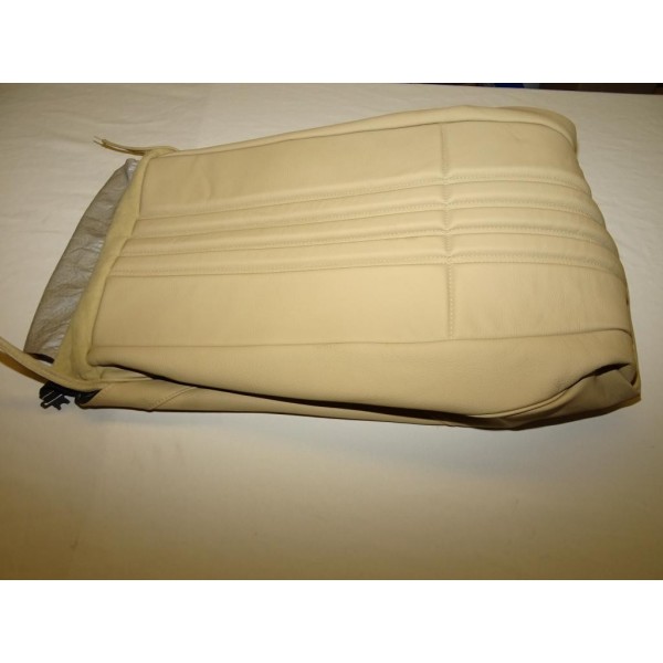 Housse dossier de siege avant droit cuir beige 185159450 pour alfa romeo 159 de 2005 à 2010 