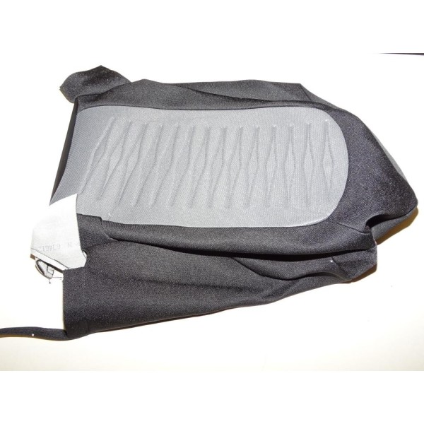Housse dossier de siege avant droit london inox anthracite 185406560 pour fiat grande punto de 2005 à 2009 
