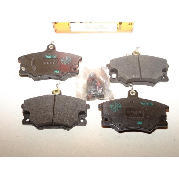 Jeux 4 plaquettes de frein avant montage lucas 60778718 pour alfa romeo 145 146 155 fiat barchetta punto tempra tipo lancia dedr