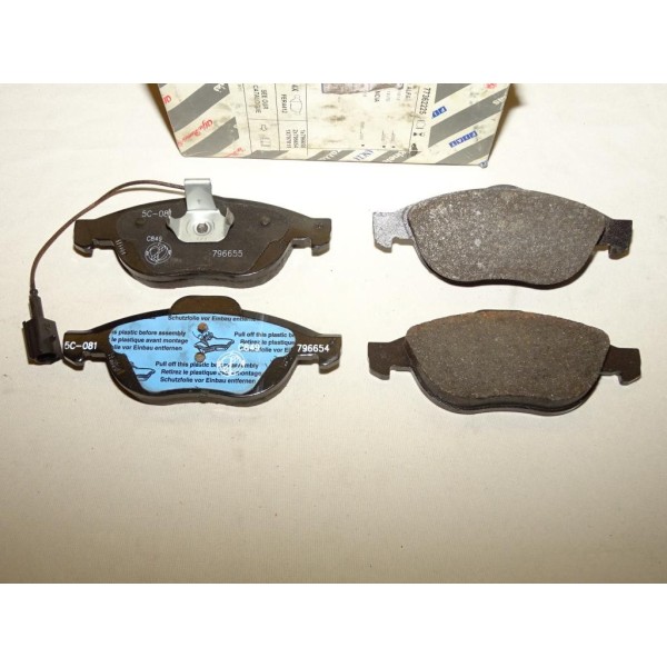 Jeux 4 plaquettes de frein avant montage teves 77362225 pour alfa romeo 147 156 lancia lybra