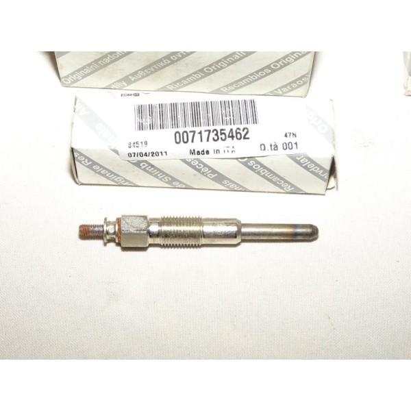 Lot 2 bougies de préchauffe 71735462 pour fiat ducato citroen jumper peugeot boxer renault master iveco daily 2.8 D TD TDI HDI 2