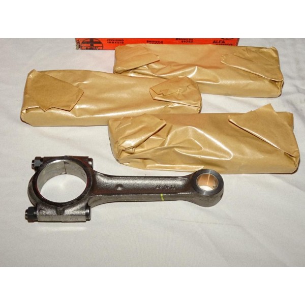 Lot 4 bielles moteur 5895309 pour alfa romeo 75 de 1988 à 1992 155 de 1992 à 1996 1.7 1.8 essence alfetta giulia giulietta spide
