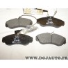 Jeux 4 plaquettes de frein avant montage lucas 71752993 pour fiat ducato citroen jumper peugeot boxer de 1994 à 2002