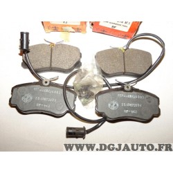 Jeux 4 plaquettes de frein avant montage lucas 5895983 pour alfa romeo 164