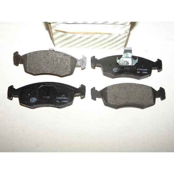 Jeux 4 plaquettes de frein avant montage teves 71738152 pour fiat palio punto 2 II strada 