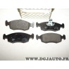 Jeux 4 plaquettes de frein avant montage teves 71738152 pour fiat palio punto 2 II strada