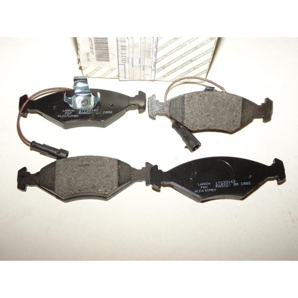 Jeux 4 plaquettes de frein avant montage teves 71738157 pour fiat palio weekend siena 