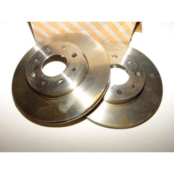 Paire disques de frein avant ventilé 240mm diametre 46419204 pour fiat palio siena