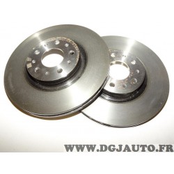 Paire disques de frein avant ventilé 284mm diametre 51996238 pour fiat tipo 2 II partir de 2015