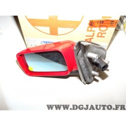 Retroviseur avant gauche coque peinte rouge 152144099 pour alfa romeo 146 de 1997 à 2000