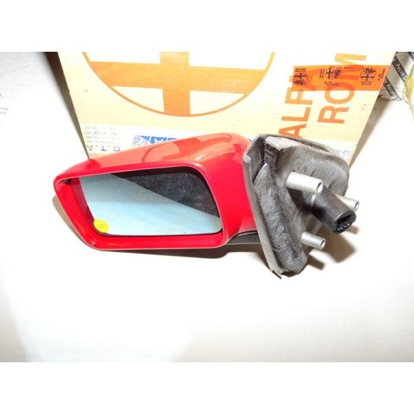 Retroviseur avant gauche coque peinte rouge 152144099 pour alfa romeo 146 de 1997 à 2000 