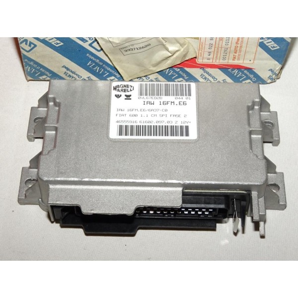 Centrale injection calculateur ECU 46555916 IAW 16FM.E6 pour fiat seicento 1.1 SPI essence 