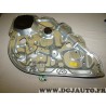 Mecanisme leve vitre manuel porte arriere gauche 71734851 pour fiat idea partir de 2003 lancia musa partir de 2004