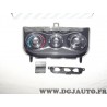 Platine boutons commande ventilation chauffage climatisation 77365055 pour alfa romeo mito partir de 2008