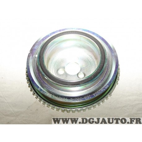 Poulie damper vilebrequin courroie accessoire 55202554 pour fiat panda 2 II punto 2 II FL siena strada lancia ypsilon 1.1 1.2 es