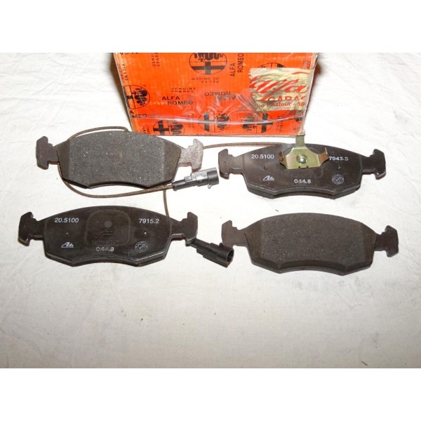 Jeux 4 plaquettes de frein avant montage teves 9950778 9946861 pour lancia dedra alfa romeo 145 146 155 fiat tipo