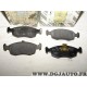 Jeux 4 plaquettes de frein avant montage teves pour fiat palio punto 2 II siena strada linea 