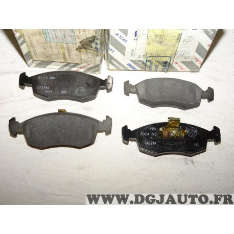 PLAQUETTES DE FREIN AVANT FIAT LINEA PALIO 1 PUNTO 2 SIENA STRADA