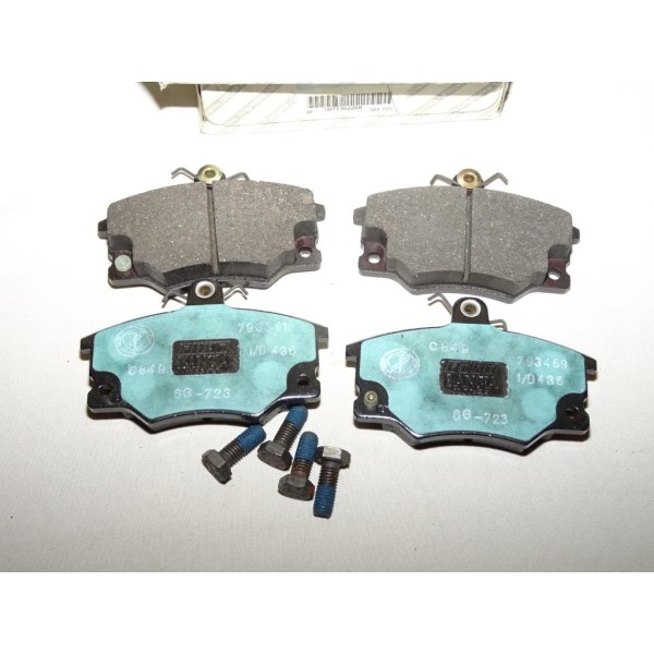 Jeux 4 plaquettes de frein avant montage lucas 77362268 pour alfa romeo 155 fiat argenta regata ritmo tempra tipo uno lancia del