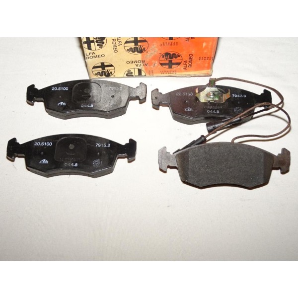 Jeux 4 plaquettes de frein avant montage ATE teves 9946861 pour lancia dedra alfa romeo 145 146 155 fiat tipo 