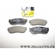 Jeux 4 plaquettes de frein montage sumitomo 0986469580 pour nissan sunny N13 B12 subaru justy KAD libero vanille E10 E12 