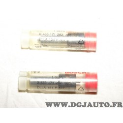 Lot 2 gicleurs tete nez injecteur carburant 0433171282 pour renault trucks