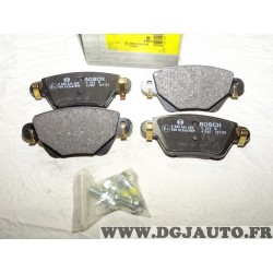 Jeux 4 plaquettes de frein arriere montage lucas 0986424683 pour jaguar X-type XJ ford mondeo 3 III