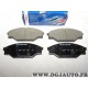 Jeux 4 plaquettes de frein avant montage akebono 0986424382 pour volkswagen taro toyota hiace hilux dyna 