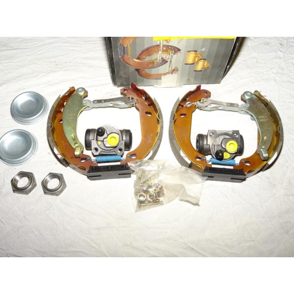 Kit frein arriere prémonté montage bendix 180x30mm 0204114129 pour peugeot 206 206+ 