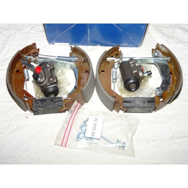 Kit frein arriere prémonté montage lucas 180x42mm 0204114552 pour renault clio 1 