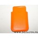 Etui pochette orange protection telephone portable mobile GSM Auxence 