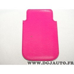 Etui pochette rose protection telephone portable mobile GSM Auxence