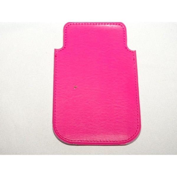 Etui pochette rose protection telephone portable mobile GSM Auxence 