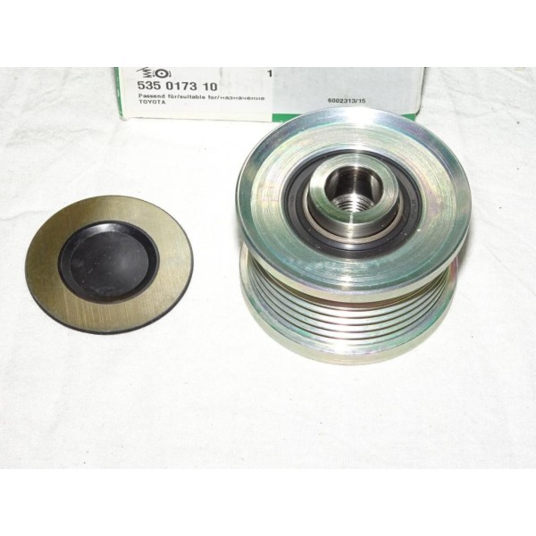 Poulie alternateur 535017310 pour toyota dyna fortuner hiace hilux 6 7 8 VI VII VIII land cruiser prado 2.4D 2.5D 2.8D 3.0D 2.4 