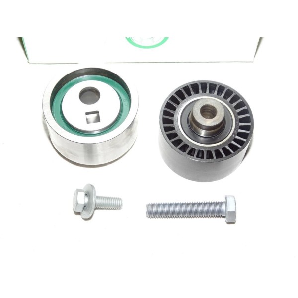Jeu galet tendeur + enrouleur courroie de distribution 530047010 pour citroen berlingo C4 C5 evasion jumpy xsara dont picasso fi