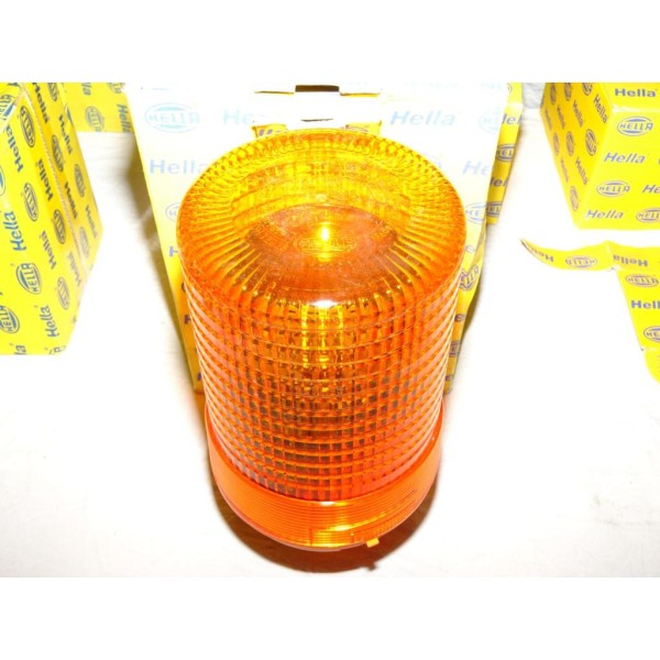 Gyrophare feu tournant orange 2RL004957-101 adaptable universel poids lourd tracteur engin agricole 