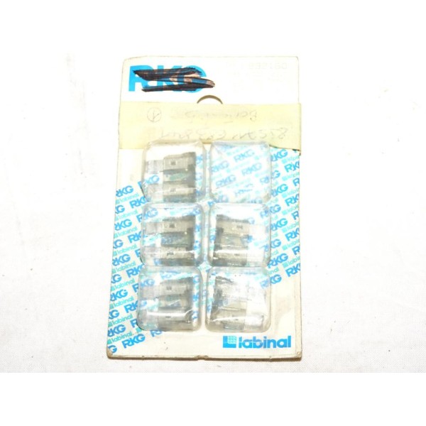 1 Blister 5 fusibles standard 2A RGK 932160 pour renault peugeot citroen volkswagen audi skoda seat fiat lancia alfa romeo merce