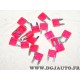 Lot 18 mini fusibles 4A Hella 8JS728596-121 pour renault peugeot citroen volkswagen audi skoda seat fiat lancia alfa romeo merce