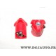 1 Cosse rouge branchement batterie molette positive 8KX742696-011 pour renault talbot panhard simca peugeot alpine 