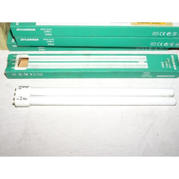 1 Ampoule de lampe baladeuse Sylvania 0025236 24X lynx-L 320mm coolwhite 840 4 pin fluorescente 